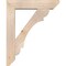 Ekena Millwork Olympic Slat Smooth Bracket w/ Offset Brace, Douglas Fir, 7 1/2"W x 34"D x 42"H BKT0806X34X42OLY06SDF - alternate 3